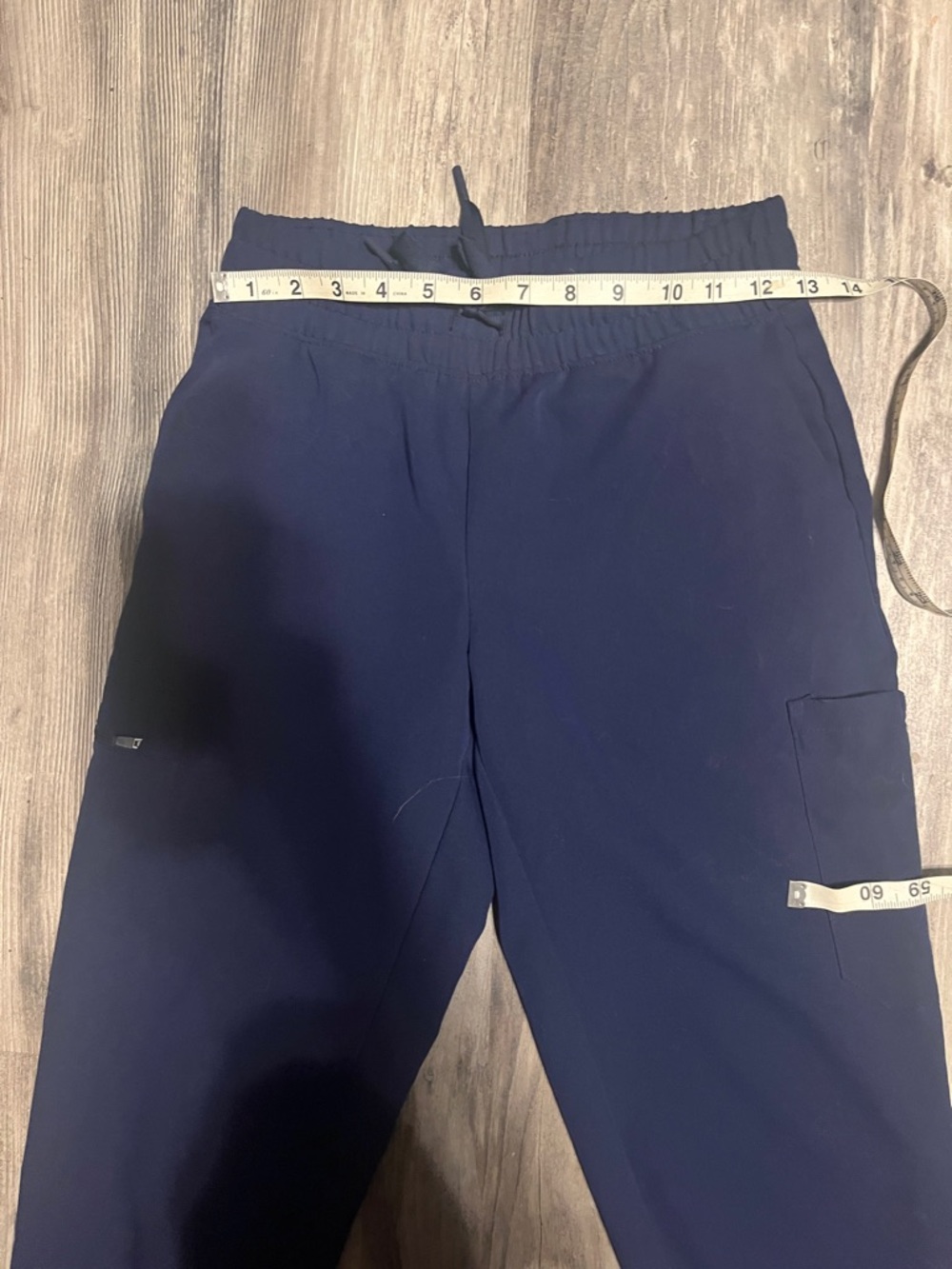 Jaanuu Navy Blue Jogger Scrub Pants - Picture 2 of 5